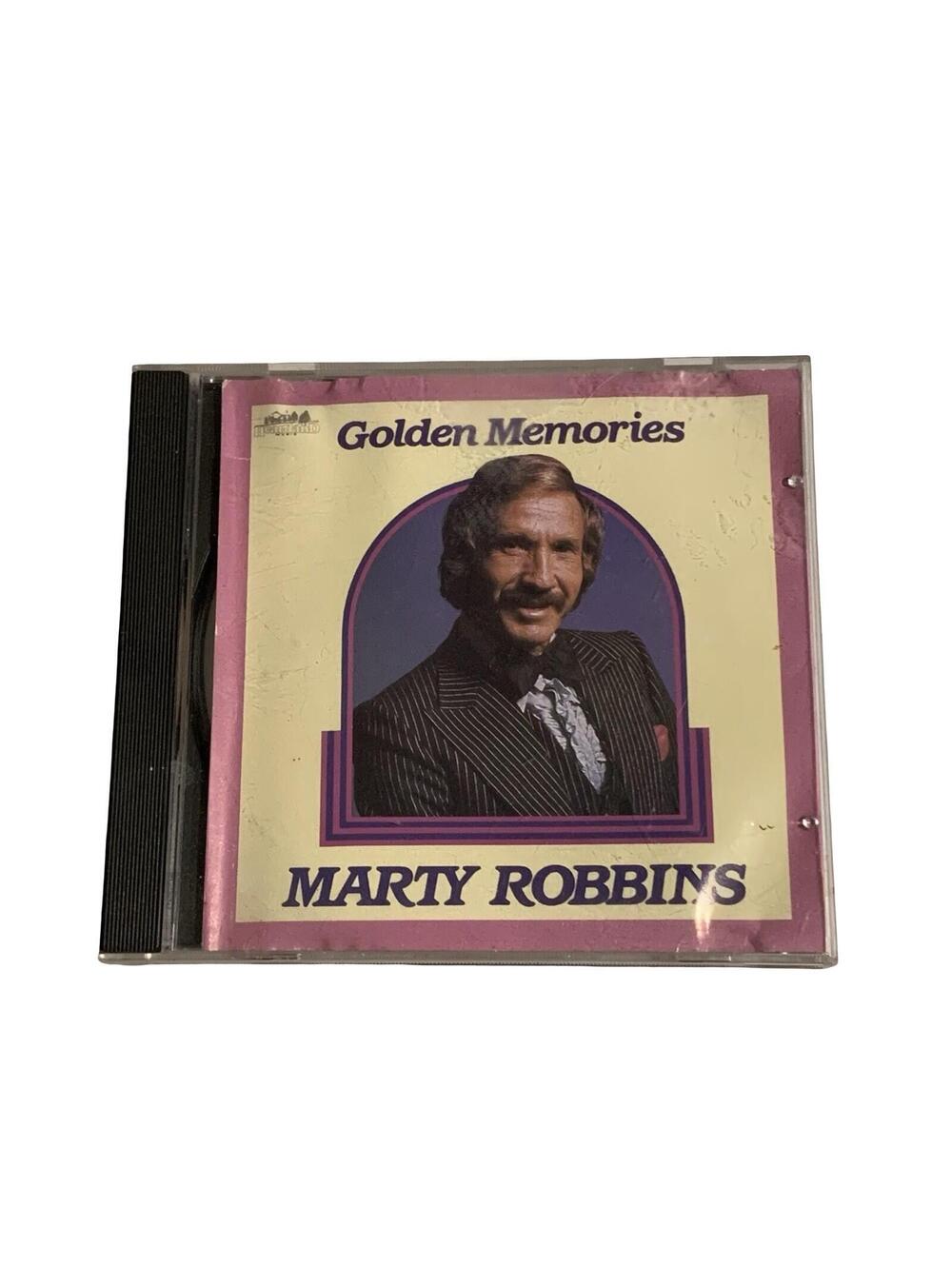 Marty Robbins Golden Memories / Best Loved Hits Compilation CD 1985
